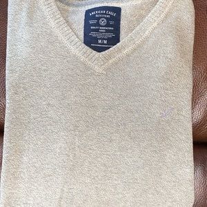 American Eagle Mens’s Khaki Sweater Size Med-LN